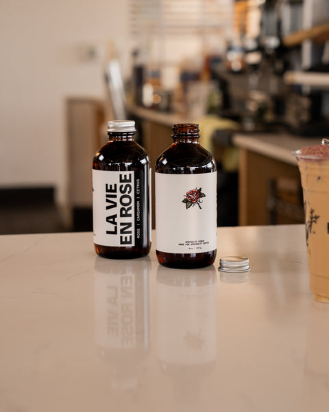 La Vie En Rose Syrup (Rose-Cardamom)