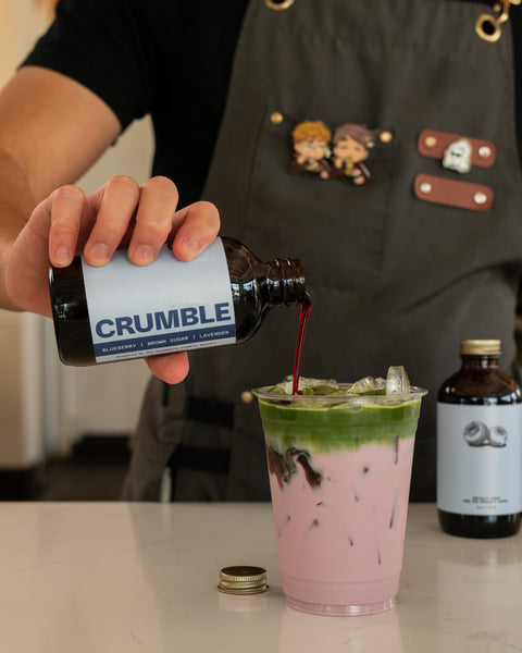 Blueberry Crumble Syrup