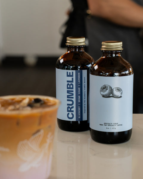 Blueberry Crumble Syrup