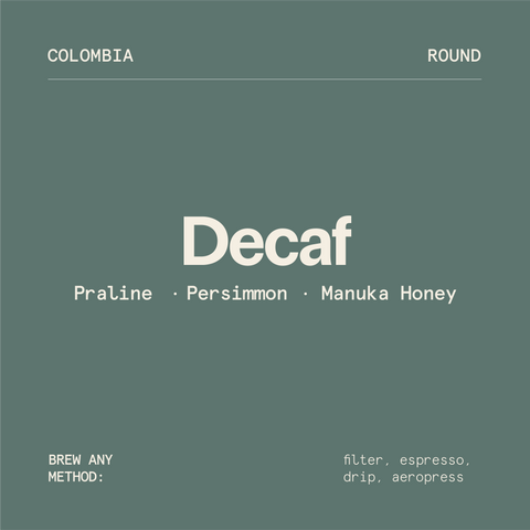 Decaf De Caña, Huila