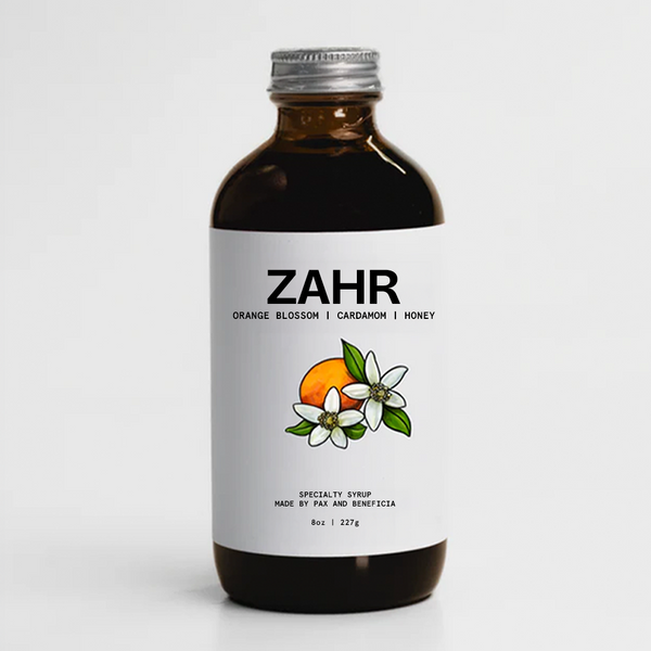 Zahr Syrup (Orange Blossom) – Pax & Beneficia